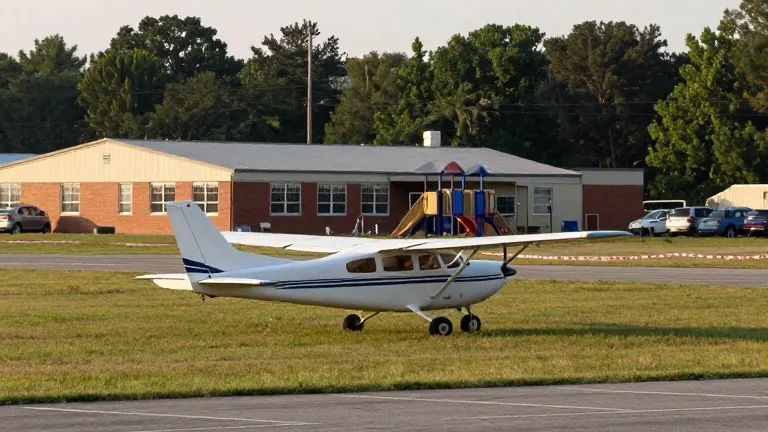 Illustration for: NTSB Faults Engine Failure in Lebanon School Plane Crash